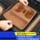 For   110/90 Central Control Wireless Water Cup Holder Non-Slip Pad 22-24 Storage Pad Brown 5