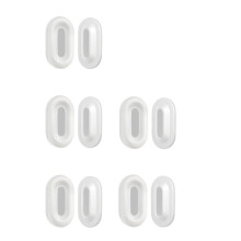 5Pack Magnetic Remote Control Holder Wall Mount, Silicone Remote Organizer Holder for TV, Ceiling Fan Air Conditioner