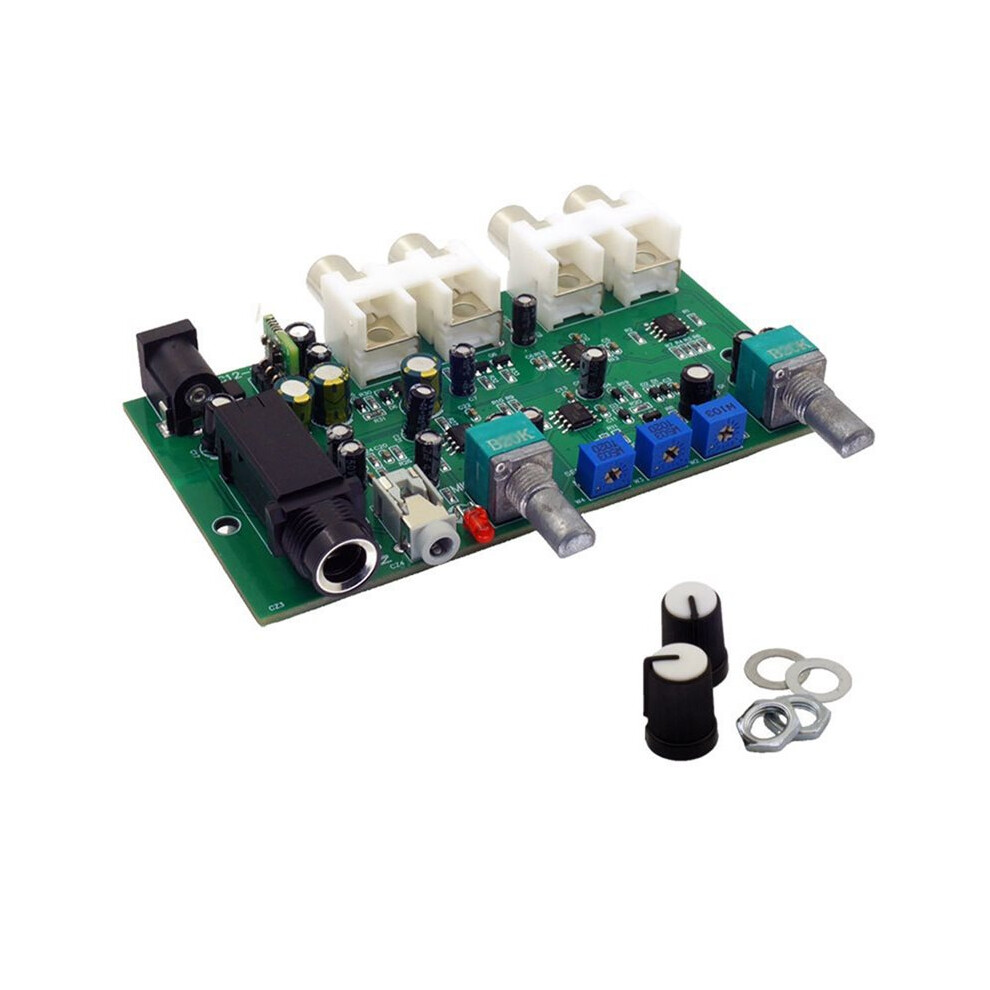 Microphone Lower Volume Of Background Music Dc12v-24V Automatic Mute Notification Audio Signal Mixer For Broadcast 6031973642960