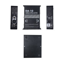 Da-10 Active DIBOX Impedance Transformer Audio Isolator DI Box Device Portable Music DI Active