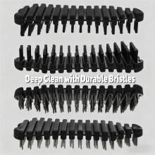 4 Pack Barbell Brushes, Stainless Steel Wire Brush Weightlifting Bar Cleaner, for Strength Training Bar, Gym