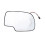 Lente de Espelho Retrovisor com Aquecimento para  Silverado e para  Escalade 2003-2007 (Lado Direito) 2
