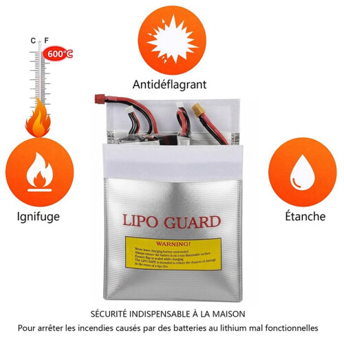 Fireproof Document Bag,Waterproof Battery Safe Bag,3 Colours Portable Fireproof Document Lipo Bag 2
