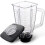 Replacement Parts 5-Cup Square Plastic Jar with Lid,Compatible for  Blenders 6