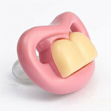 Baby Funny Dummy Pacifier with New Teeth Design, Ideal for Children, Perfect for Parties, Weddings, and Good Gifts