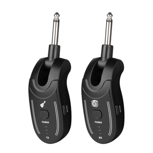 GAW-A9 Guitar Wireless System Transmitter Receiver Rechargeable Wireless Guitar Transmitter for Electric Guitar