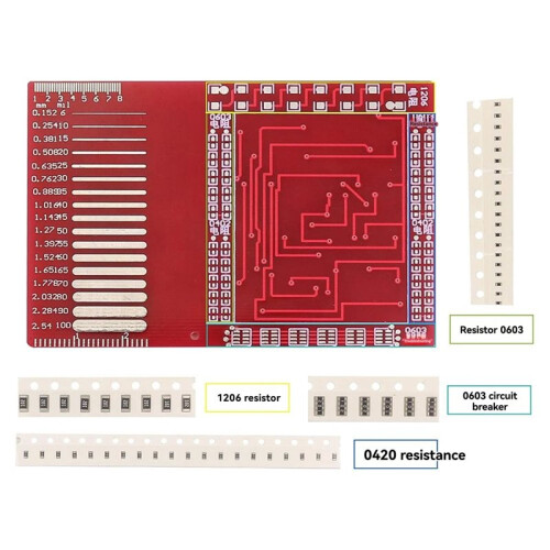 DIY Soldering Skill Practice Kit - Lucky Turntable LED Lights with Patch Components for Electronic Welding Projects 1