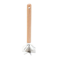 Tritacarne In Acciaio Inossidabile, Tritacarne per Carne Macinata A 6 Lame, Schiacciapatate, Utensile per Schiacciare Hamburger, per Cucinare In