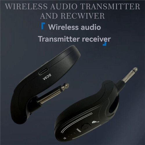 GAW-A9 Guitar Wireless System Transmitter Receiver Rechargeable Wireless Guitar Transmitter for Electric Guitar 2