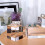 4Pcs Clear Acrylic  Display Risers Stands, Square Polished Acrylic Photo Props, Transparent Solid Display Blocks 4