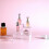 4Pcs Clear Acrylic  Display Risers Stands, Square Polished Acrylic Photo Props, Transparent Solid Display Blocks 2