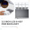 3.5 Inch LCD Programmable Macro Keyboard 8-Key Hot-Swappable RGB Backlight USB Secondary Display Transparent 4