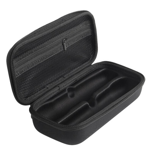 Wireless Microphone Carrying Case for  Dual Microphone System Portable Storage Bag for Handheld Mic
