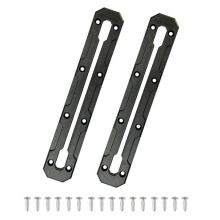 2 Piezas de Pista de Perfil Bajo de 10,4 Pulgadas, Pista de Kayak para Soporte de Caña de Pescar, Accesorios de Pista de Engranajes de Kayak