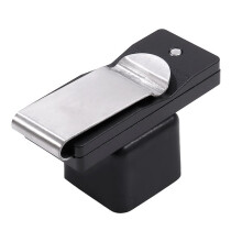Biljartkeu Krijthouder, Poolkeu Krijthouder met Magnetische Riemclip Snooker Biljart Accessoires