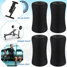 Almohadillas de Espuma para Pies, Rodillos, Amortiguador Suave, Cubierta de Tubo, Máquina, Tubo, Pierna, Gimnasio, Piezas de Repuesto para Equipos de
