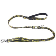 Correa para Perros A Prueba de Explosiones Correa para Mascotas Cintura Bandolera Manos Libres Correa para Perros Camuflaje Verde