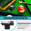 Billard-Queue-Kreidehalter, Pool-Queue-Kreidehalter mit Magnetischem Gürtelclip, Snooker-Billard-Zubehör 5