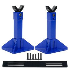 Cric per Espositori Regolabile In Altezza per 1/18 1/10 1/8 1/7 RC Camion Cingolato Simulazione Auto Veicoli da Arrampicata Blu
