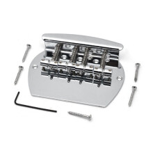 Placa de Extracción para Guitarra Eléctrica, Puente para Bajo PB, 4 Cuerdas, Semicircular, , con Puente Inferior, Código Recto, Placa de