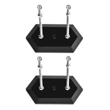 Deck Competition Skateboard Rack Outdoor Sports Deck Longboard Storage Rack Home Skateboard Wall Mount Black