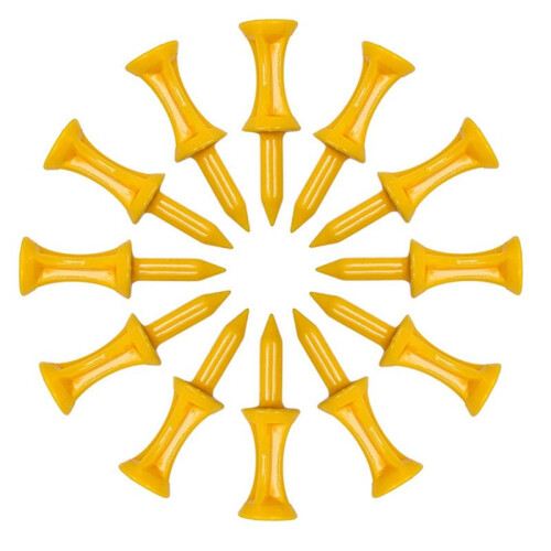 Accessories Cup Tee  Tee  Limit Pin Plastic  Holder 43MM Yellow
