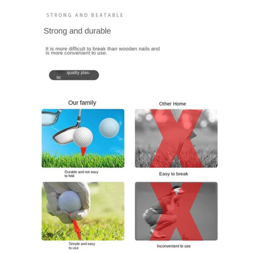 Accessories Cup Tee  Tee  Limit Pin Plastic  Holder 25MM Green 1