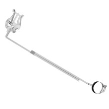 Instrument Flûte Marche Musique Clip Portable Flûte Musique Clip Flûte Accessoires Argent