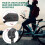 Bicycle Rearview Mirror, Adjustable Rotating Handlebar Mirror, Suitable for Mountain Bikes, Electric Scooters 6