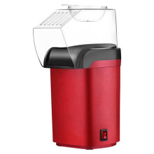 Hot Air Popper,Electric Popcorn Maker Machine with 1200W,Healthy Delicious Snack for Kid Adult Great for Parties,EU Plug