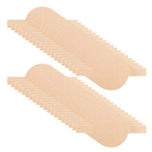 100Pcs Precut Circle Cake Pan Liners Round Non-Stick Parchment Paper with Lift Tabs for Baking Brown 6 inch