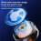 SR02 Magnetic Back-Clip Cooling Radiator Semiconductor Game Cooler for  15/14/13 Pro Max & Android Black 3