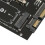 M.2 NGFF MSATA SSD para 2,5 Polegadas  6.0Gbps 2 em 1 Adaptador Adaptador Suporte para PC Laptop Diagrama de Disco RíGido 5