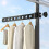 Window Snap Clothes Drying Rack, Dormitory Balcony Window Drying Rack, Travel Home Window Clothes Drying Rack WHITE 5