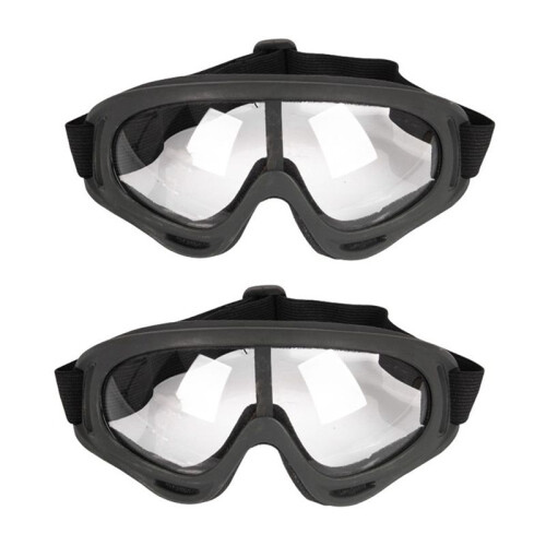 2pcs Goggles Outdoor Sport Glasses Game Clear Goggles