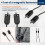 Quick Release Magnetic Buckle  Kit for Camera Shoulder Strap Photography Accessory 6