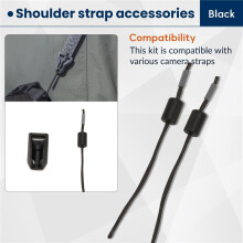 Kit con Fibbia Magnetica A Sgancio Rapido per Tracolla Della Fotocamera, Accessorio Fotografico