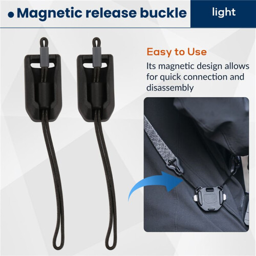 Quick Release Magnetic Buckle  Kit for Camera Shoulder Strap Photography Accessory 2
