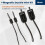 Quick Release Magnetic Buckle  Kit for Camera Shoulder Strap Photography Accessory 2