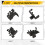 X-Axis Rail Upgrade Kit for -3 V3 SE Guide Rail High Precision Kit 3D Printer Accessory 5