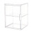 Display Stand Transparent Ladder Model Storage Box Hand Puppet Display Box 27x25.5x36CM 1