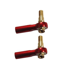 M3 Metal Ballhead Positioning Pull Rod 2mm Tie Rod Metal Ballhead Servo Link Rod M3/M2 T Model Boat Connection Part Red