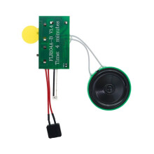Carte de Vœux Vocale DIY Puce Sonore Vocale Enregistrable de 4 Minutes Carte de Vœux Vocale pour les Vacances Lecture en Boucle Du Module