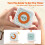 Visual Timer for Kids, 60 Minute Digital Kids Timer Classroom Timer with 3 Alarm Modes,  Management Tool 5