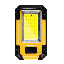 Lanterna LED Externa Multifuncional Portátil COB Luz de Trabalho com Ímã Lanterna de Acampamento Ao Ar Livre Banco de Energia