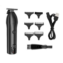 Men'S Body Hair Trimmer USB Charging  Screen Display with Ceramic Blade Ideal for Chestback Groin Hair Care
