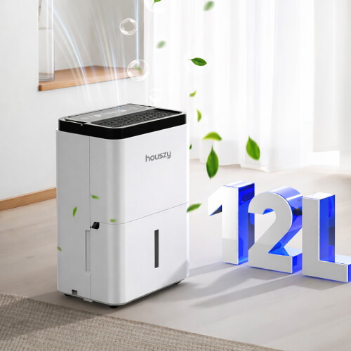 Houszy 12L/Day Compressor Dehumidifier 2