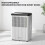 Houszy 12L/Day Compressor Dehumidifier 5
