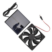 Portable 9V 12W Solar Roof Fan