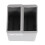 Mouse wireless da computer ergonomico 1600 DPI lunga durata della batteria nero 8